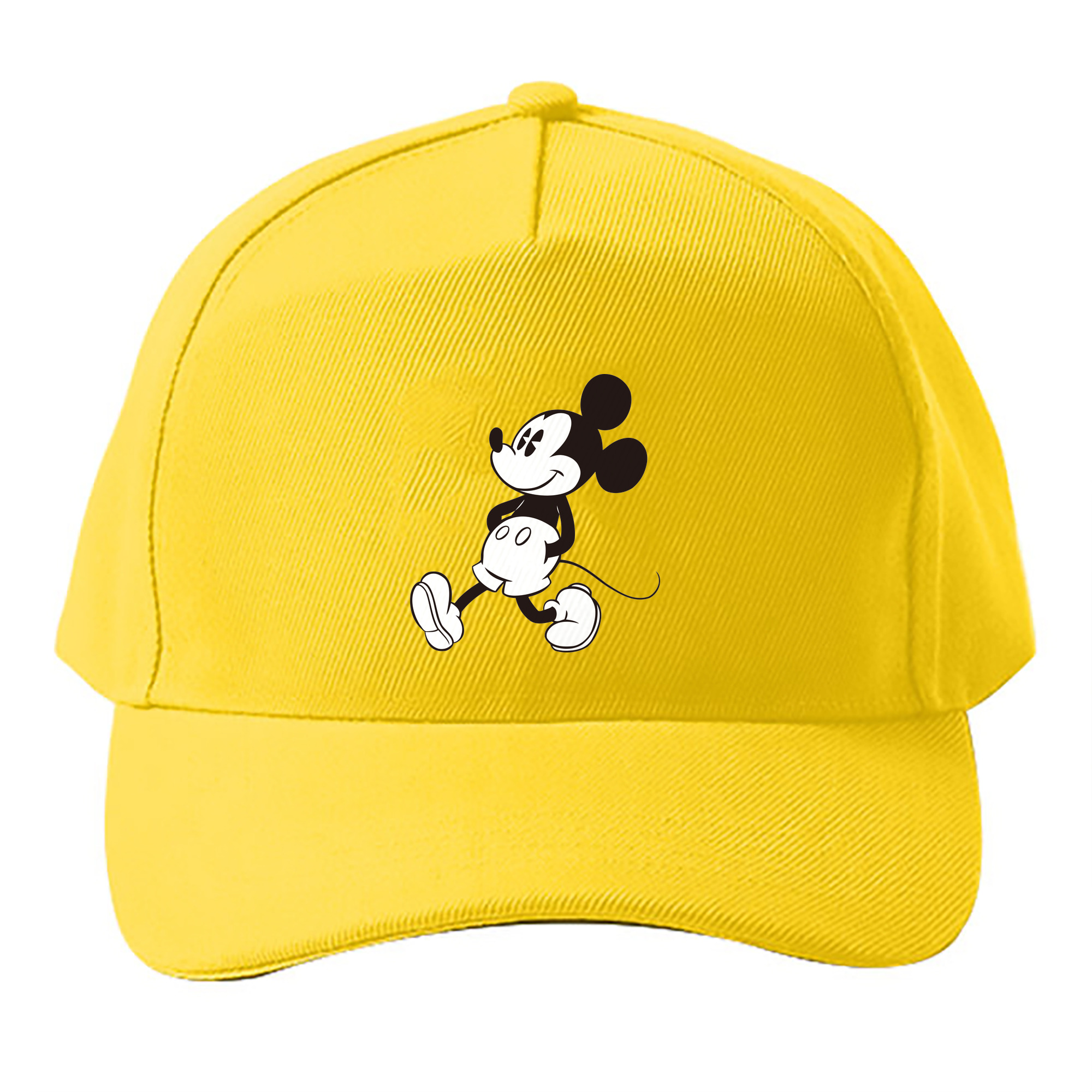 （画像用） ミッキーマウス Mickey Mouse ベースボールキャップ 綿100％ 男女兼用 帽子 スポーツ